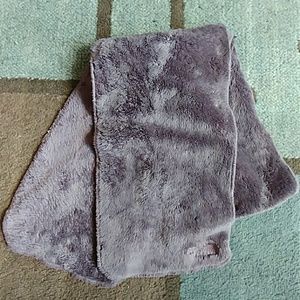 The North Face Grey Denali Fleece Scarf
